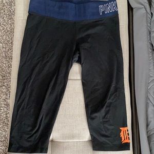 Victoria secret pink cropped leggings